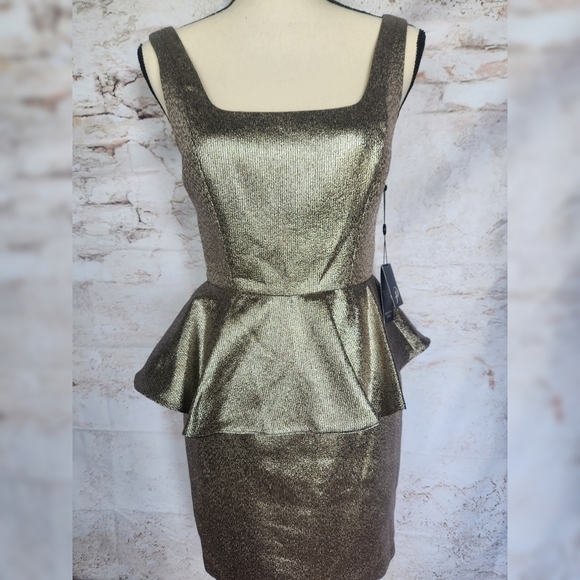 Adrianna Papell Dress Sz 4 - Picture 3 of 5